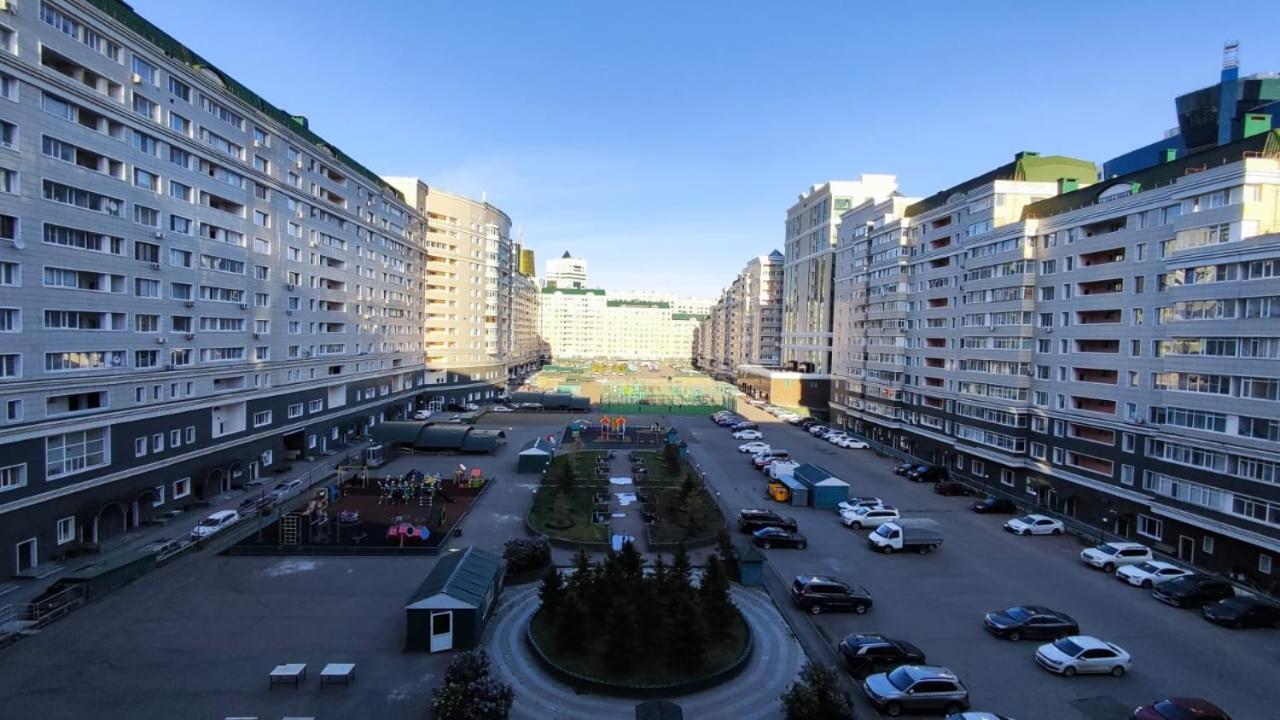 36 3Х Комн Кв На 1-8 Человек С Шикарным Видом На Байтерек Astana Exterior photo